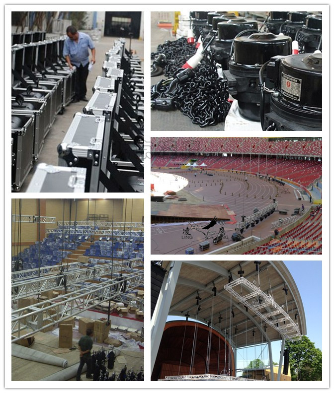 舞台电动葫芦使用展示