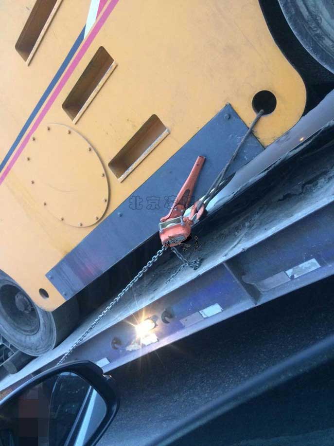 手扳葫芦运输汽车应用图