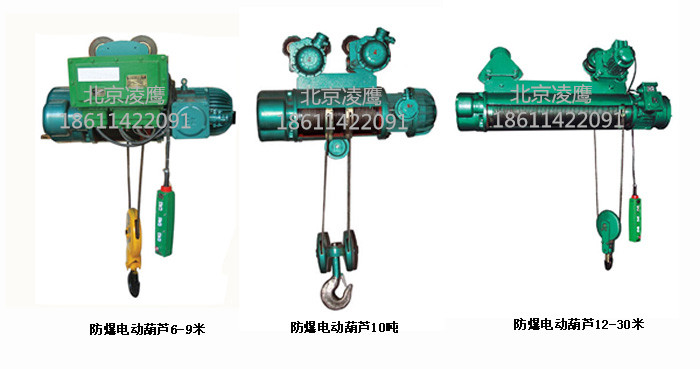 防爆钢丝绳电动葫芦